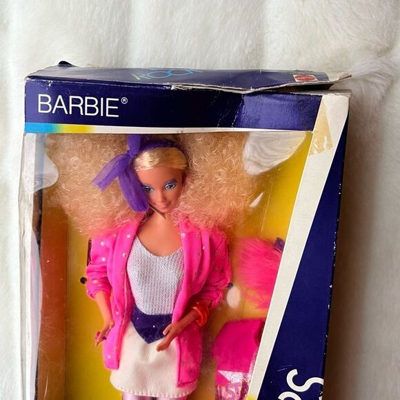 Rare 1985 BARBIE Rockstar Vintage from Europe NIB (box imperfect) - Picture 10 of 16